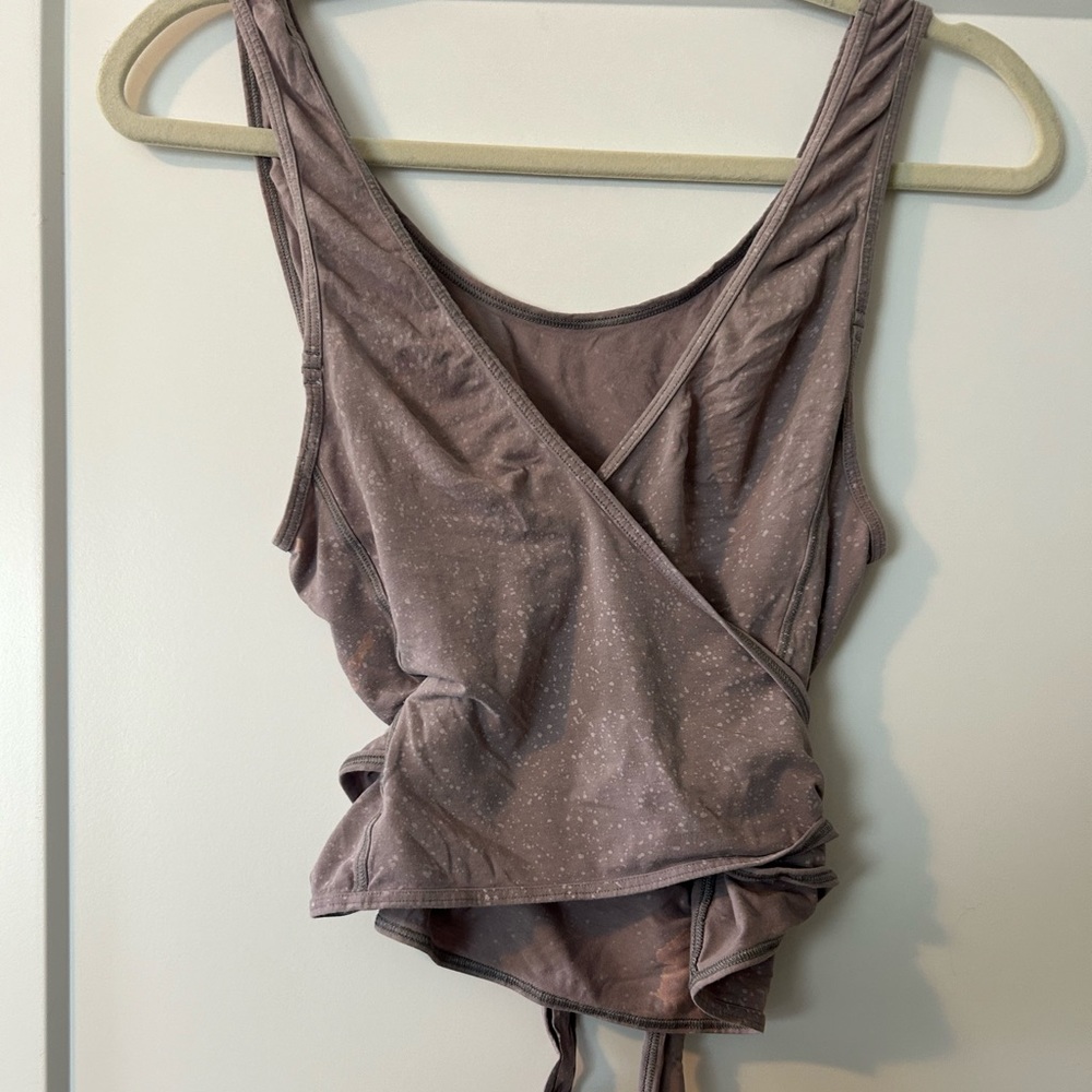 Lululemon wrap tank no size